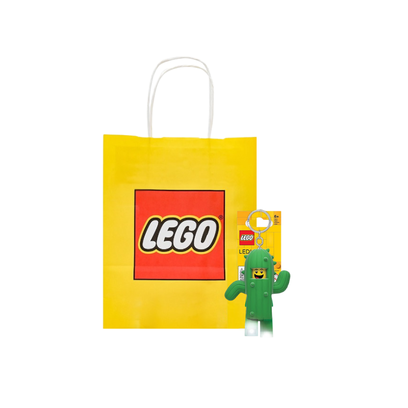 Брелок LEGO "Классический кактус с подсветкой" - Boxette Shop